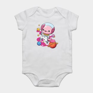Space Axolotl Baby Bodysuit